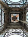 Underneath La Tour Eiffel, Paris, France
